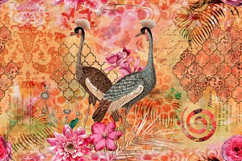 Kraanvogels in het Oosten