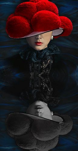 Mirroring black forest woman 1.0