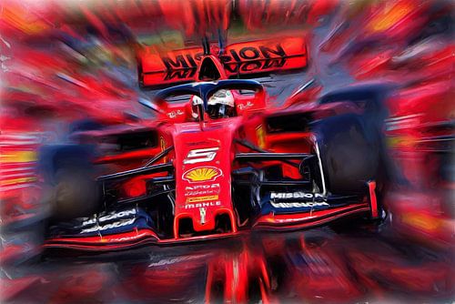 Vettel 2019 von DeVerviersBelgium