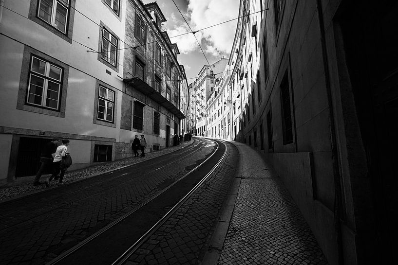 une rue à Lisbonne par Erol Cagdas