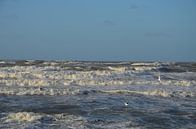 Woeste zee van Op Het Strand thumbnail