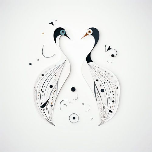 Mating dance by Abstract Wings