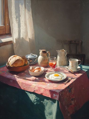 Morgenstille von Franka Poulain