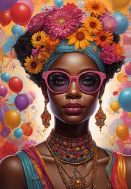 Radiant Blooms and Beauty 3 by Georgia Chagas