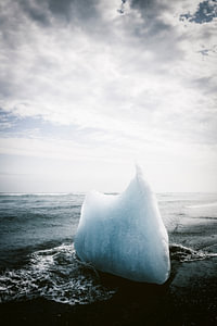 Iceberg à Diamond Beach en Islande