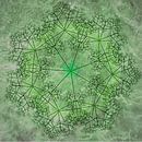 Mandala chique in groen van Rietje Bulthuis thumbnail