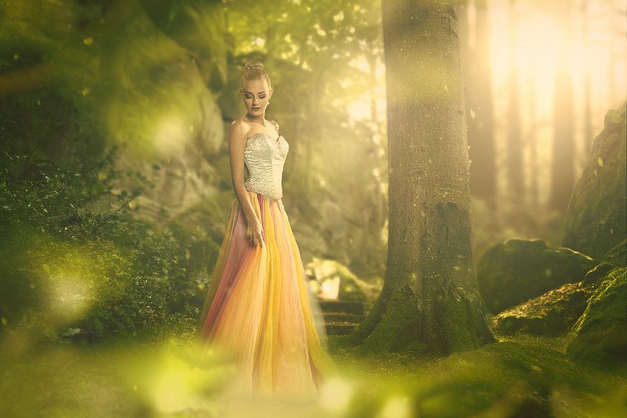 Like a forest nymph
