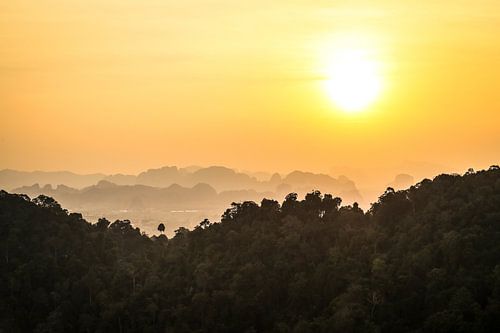 Zonsondergang Krabi