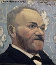 Emile Bernard - Portret van Père Tanguy (1887) van Peter Balan thumbnail