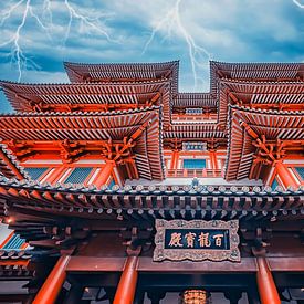 Buddha Tooth Relic Temple by Manjik Pictures