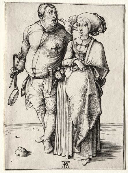 Der Koch und seine Frau, Albrecht Dürer von De Canon