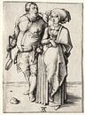 Der Koch und seine Frau, Albrecht Dürer von De Canon Miniaturansicht