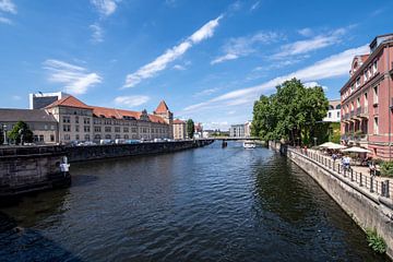 At the Spree Canal in Berlin Mitte