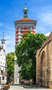 Rotes Tor in Augsburg von ManfredFotos