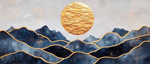 Berglandschap Zon