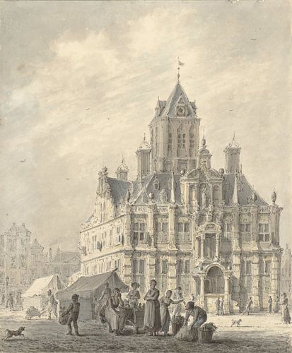 La mairie de Delft, Johannes Jelgerhuis