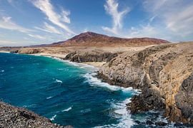 Côte rocheuse près de Playa Papagayo Lanzarote