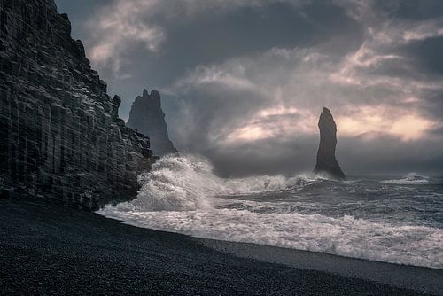 storm Iceland by Peter Poppe