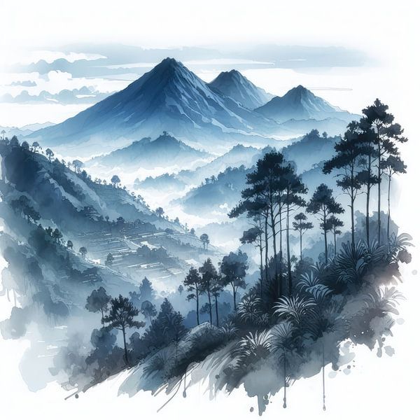 The Mountain by Subkhan Khamidi