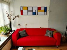 Kundenfoto: Piet Mondrian Hommage XL von Harry Hadders, als akustikbild