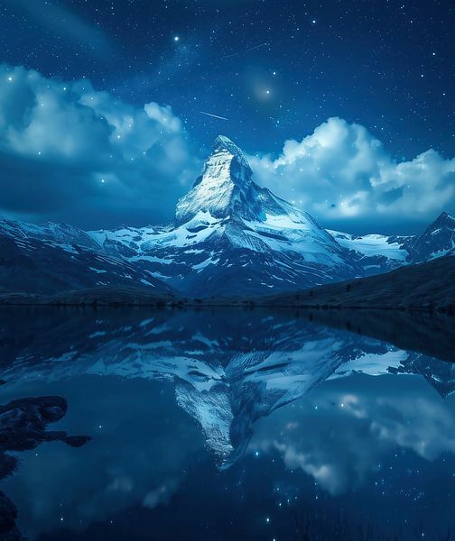 Winterlandschaft von fernlichtsicht