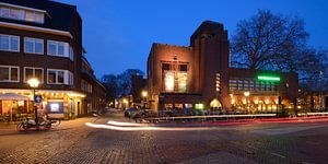 Bioscoop Louis Hartlooper Complex in Utrecht aan de Tolsteegbrug van Donker Utrecht
