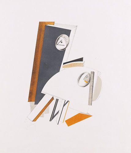 EL LISSITZKY, angstige, 1923