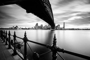 SYDNEY Havenbrug en het Operahuis van Jiri Viehmann