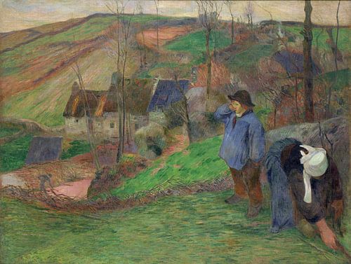 Landschap van Bretagne, Paul Gauguin