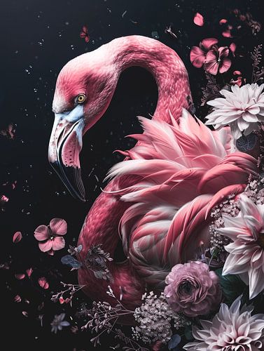 Flamingo Fantasy - Floral Festival