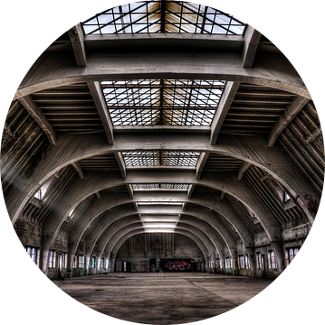 Lost Place - de grote zaal - Urbex van Carina Buchspies