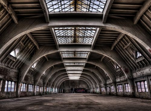 Lost Place - the great hall - Industrie - verlassene Orte von Carina Buchspies