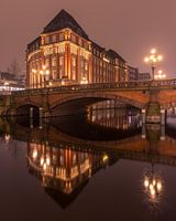Brug bij nacht