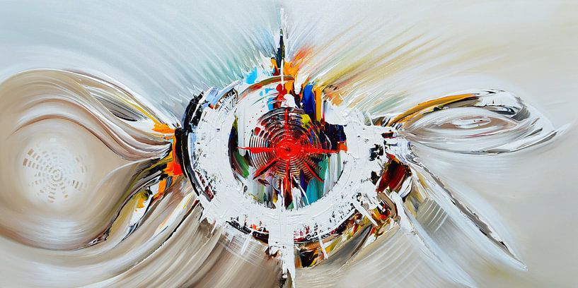 Abstract Star by Gena Theheartofart