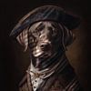 Dog portrait in studio by Digital Art Nederland