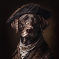 Honden portret in studio