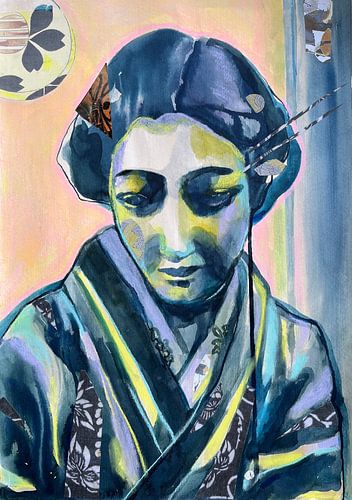 Mood Indigo Geisha