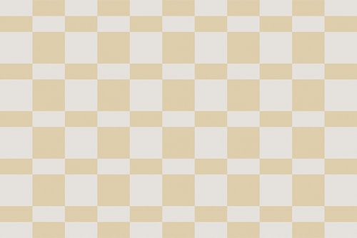 Dambordpatroon. Moderne abstracte minimalistische geometrische vormen in geel en wit 7