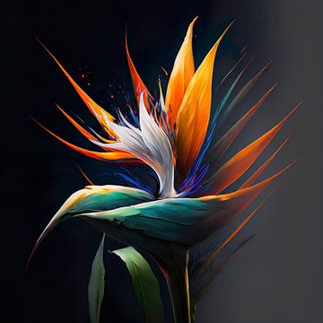 Magische Paradiesvogelblume von Lauri Creates