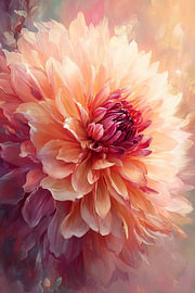 Dahlias en lumière douce n° 8 sur Studio BB