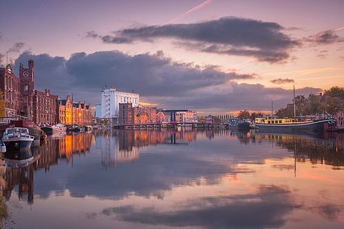 Lever de soleil sur le Zaan