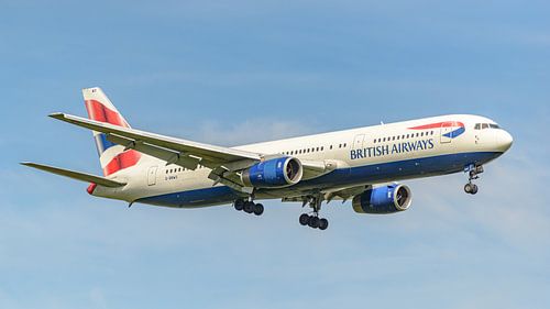 British Airways Boeing 767-300 passagiersvliegtuig.
