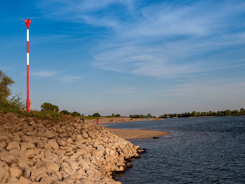 La rive du Rhin à Bislich par emmipics