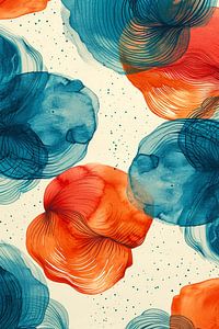 Aquarell-Bewegungen