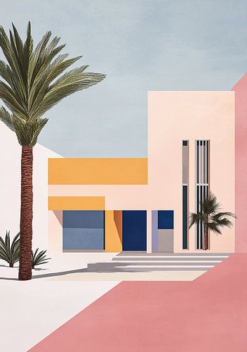 Bauhaus poster kunstdruk