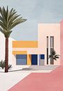 Bauhaus poster art print by Niklas Maximilian thumbnail