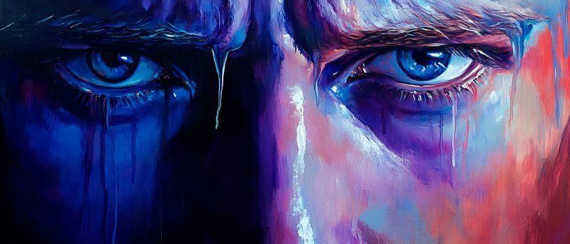 Des moments intenses dans des tons colorés par Poster Art Shop