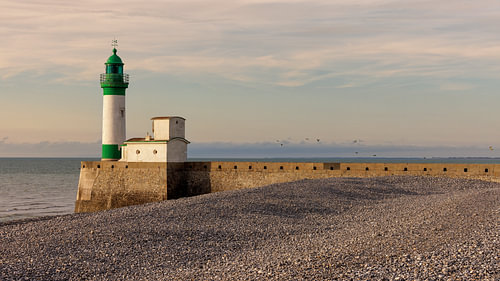 De vuurtoren van Le Tréport (Phare du Le Tréport)