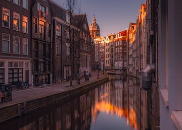 Vroege vogels in Amsterdam van Rudolfo Dalamicio