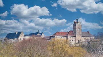 Een blik op het kasteel in Allstedt in Saksen-Anhalt